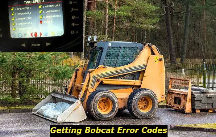 how to get bobcat error codes